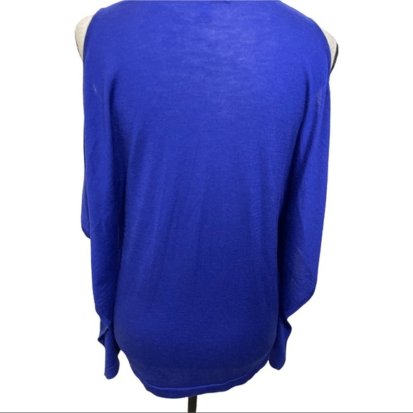 Autum cashmere cold shoulder oversized sweater shirt sleeve size XSmall.… - Picture 9 of 12
